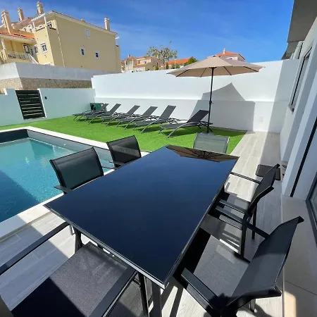 빌라 Holiday Beach - 6 Pers - Private Pool - Wifi - Portugal Santa Barbara (Lisbon)