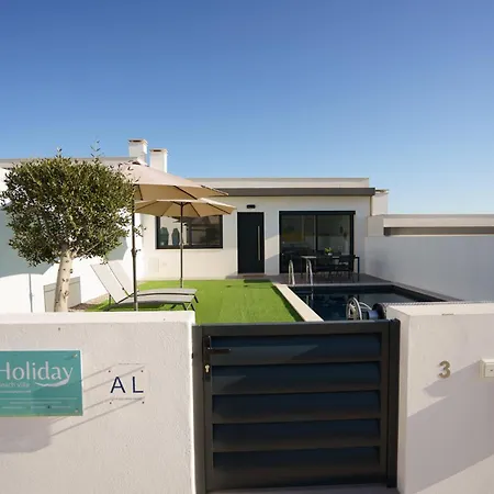 Holiday Beach - 6 Pers - Private Pool - Wifi - Portugal 빌라